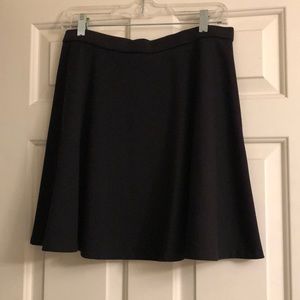 Black Halogen skater skirt